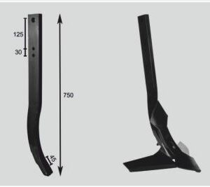 Słupica 750mm (5140107881) 60x25