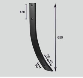 Grządziel siewnika 60x25