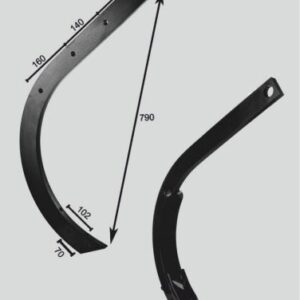 Grządziel DF (101003130) 60x25 Kongskilde Delta Flex